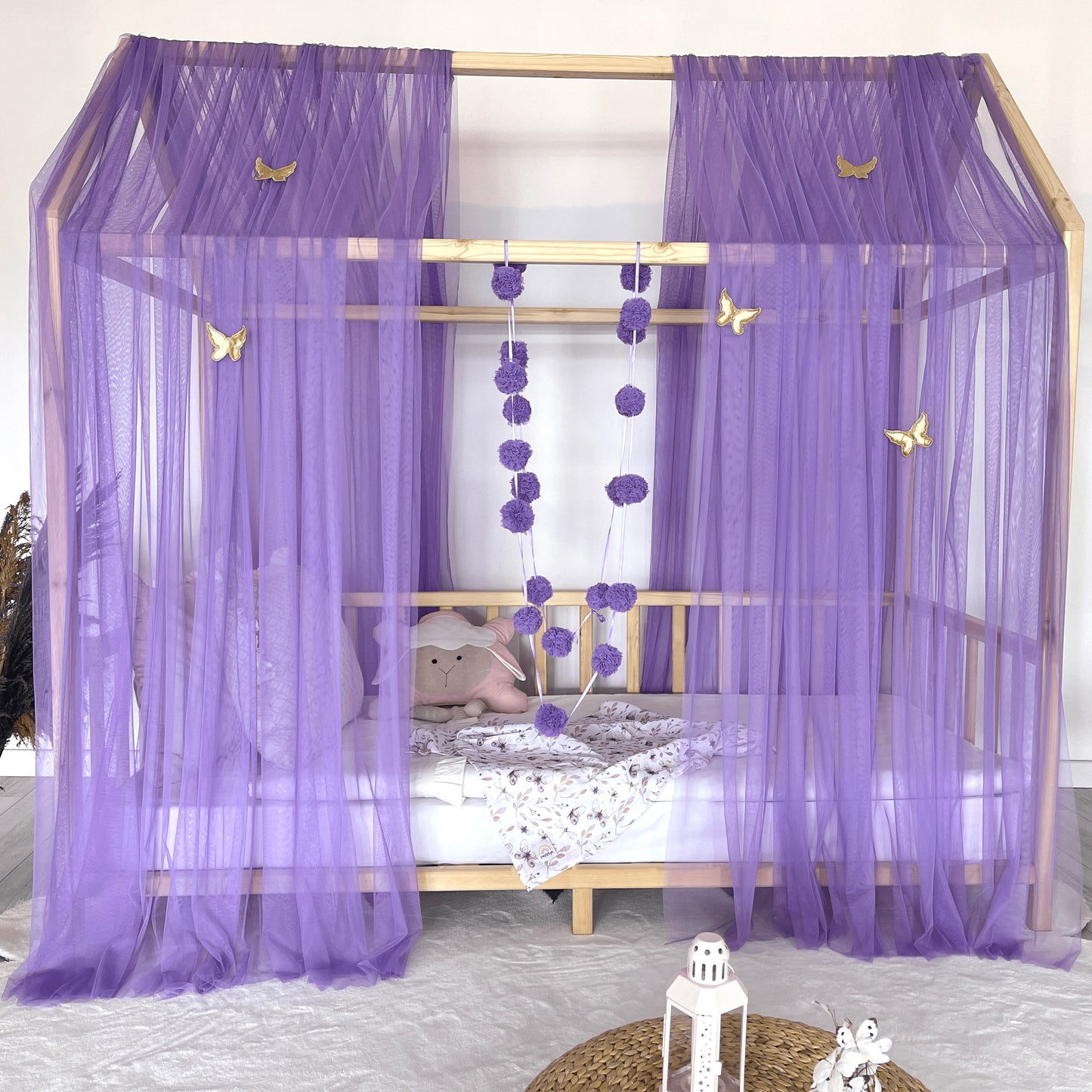 House Bed - Sky Purple