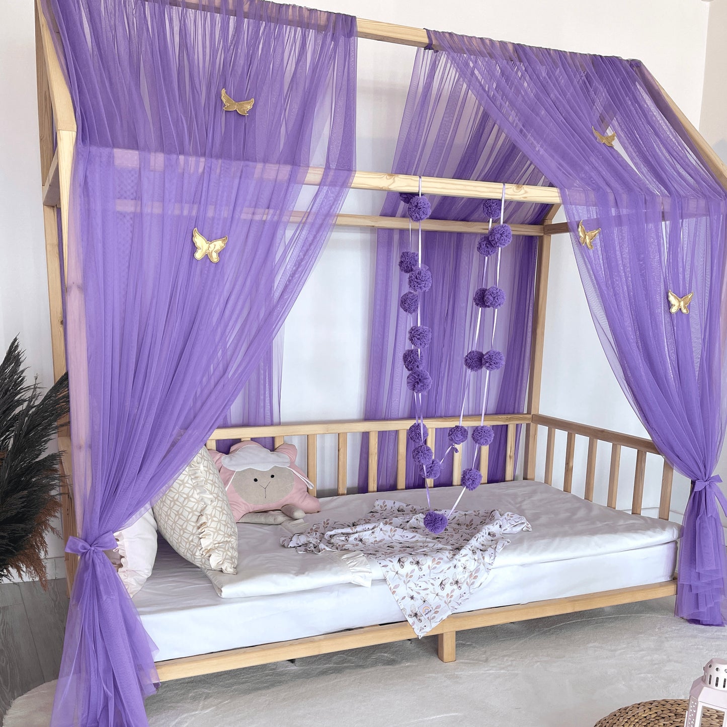 House Bed - Sky Purple