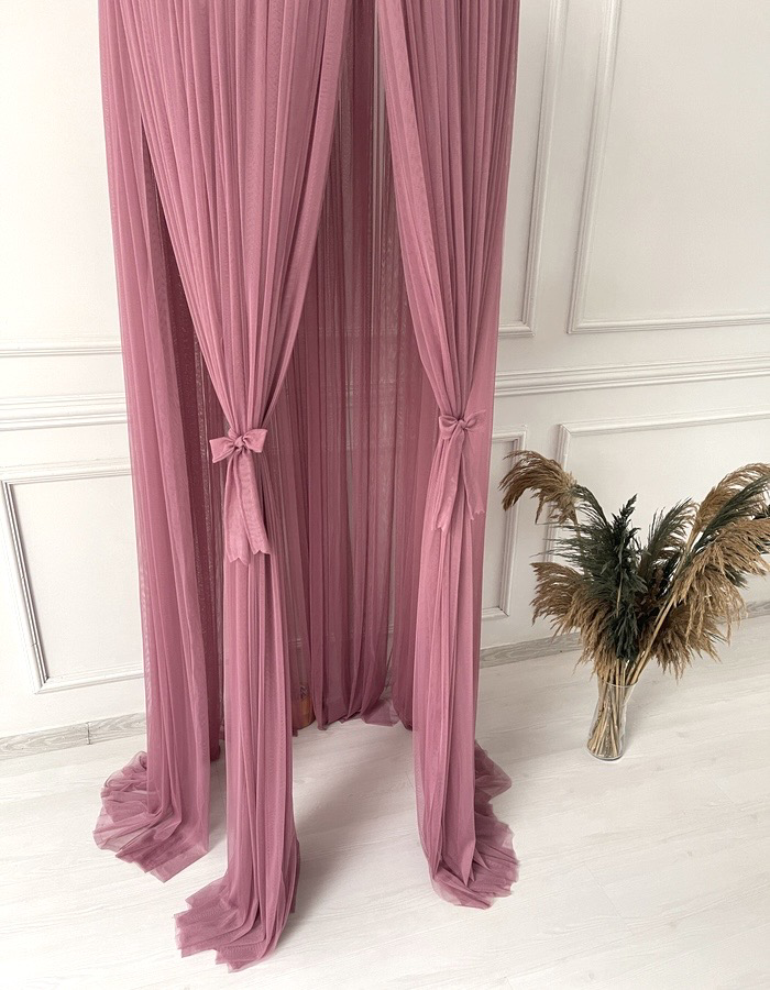 canopy dark old pink