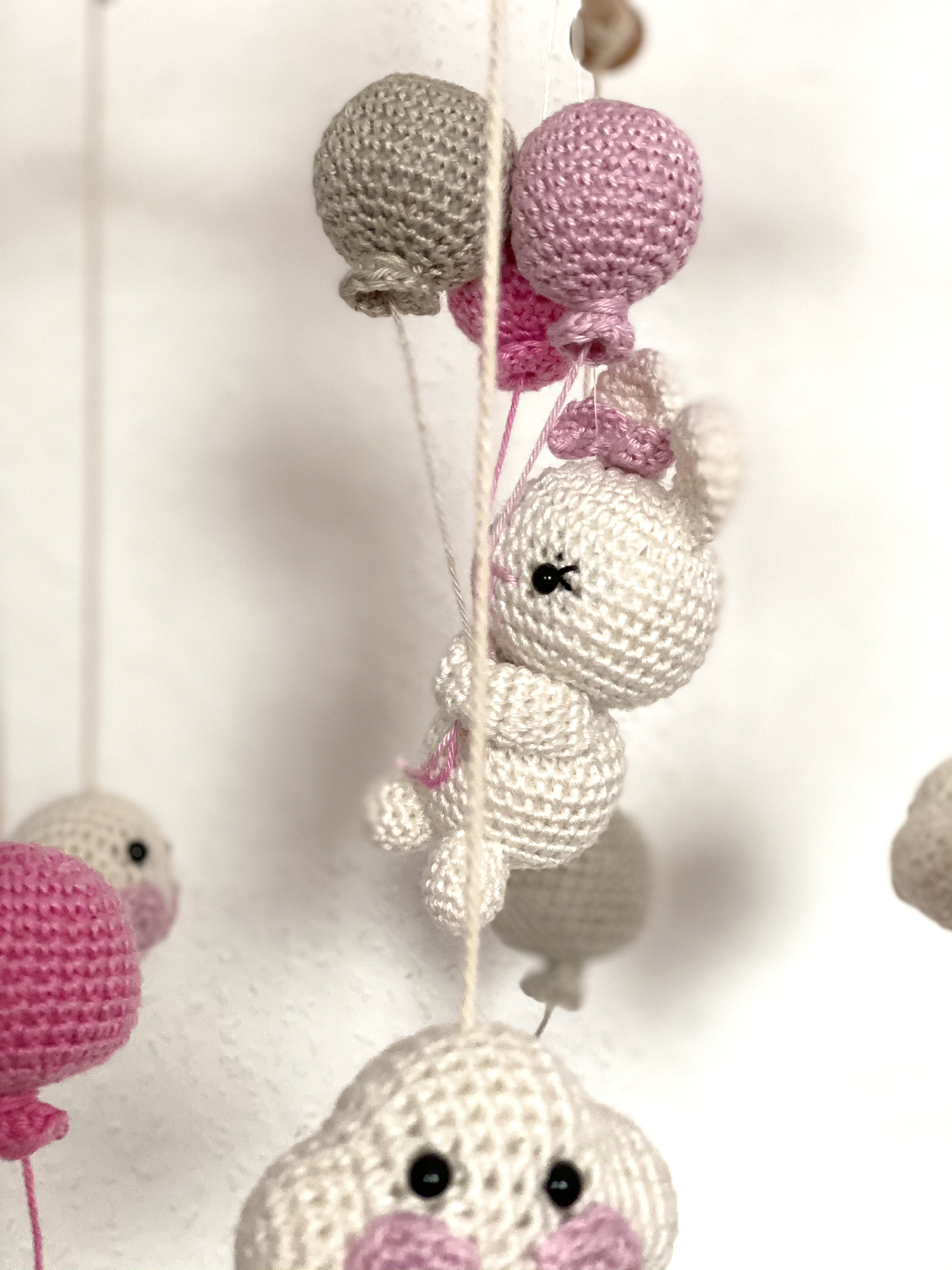 crochet baby mobile