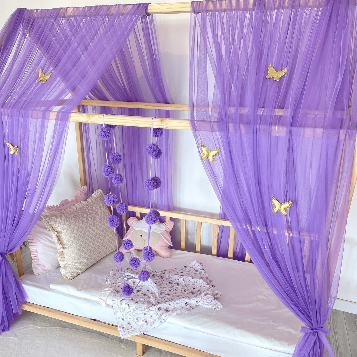 House Bed - Sky Purple