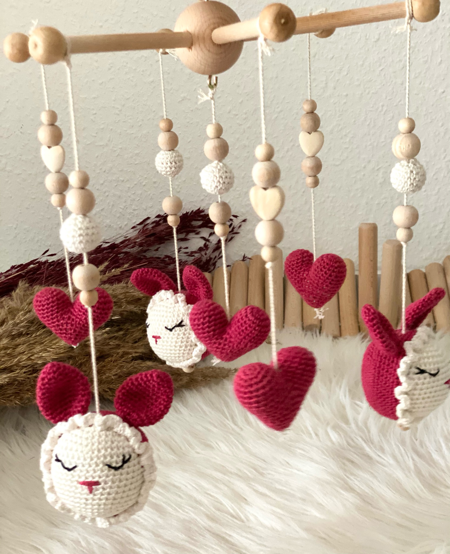 crochet baby mobile