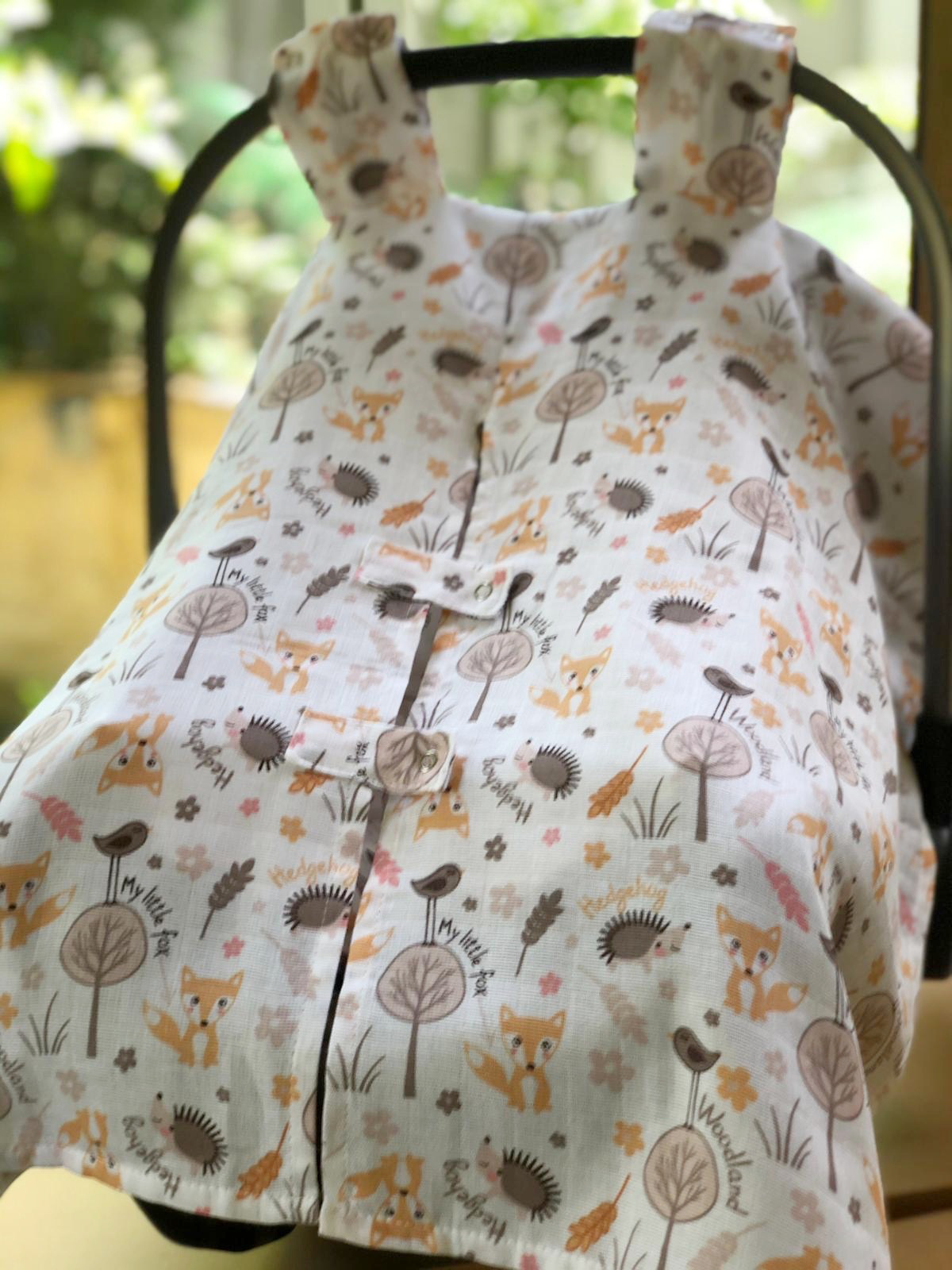 Babyschalen Set mit Füchsen