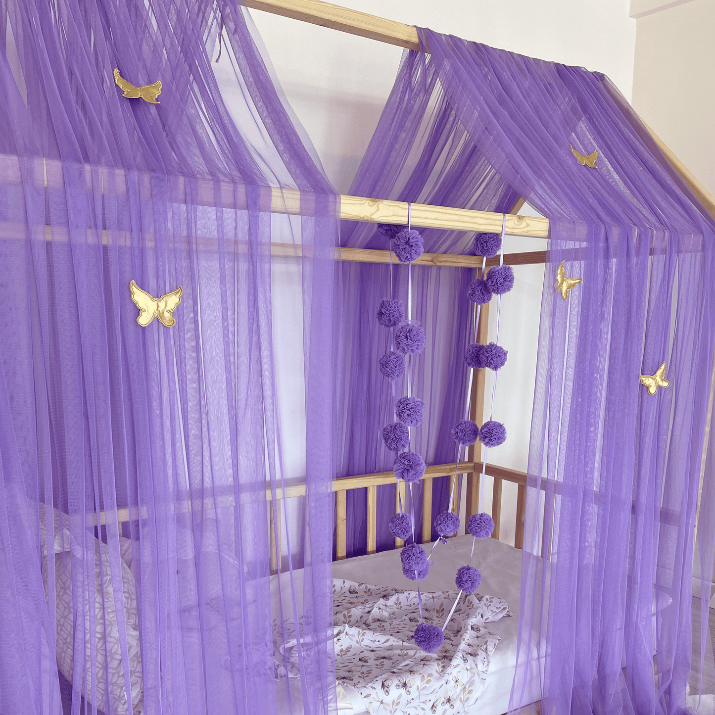 House Bed - Sky Purple