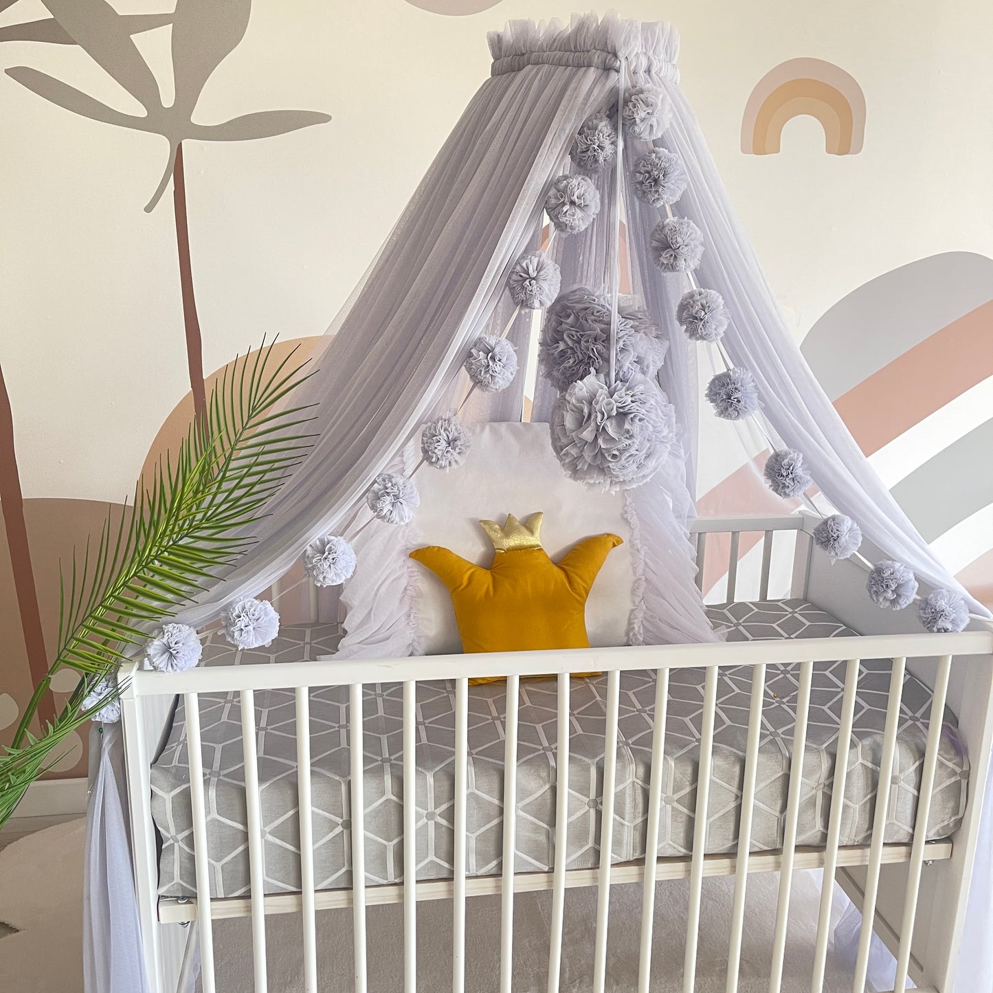 Bed Canopy Gray
