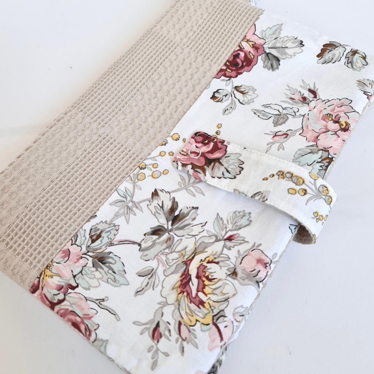diaper bag classic taupe roses