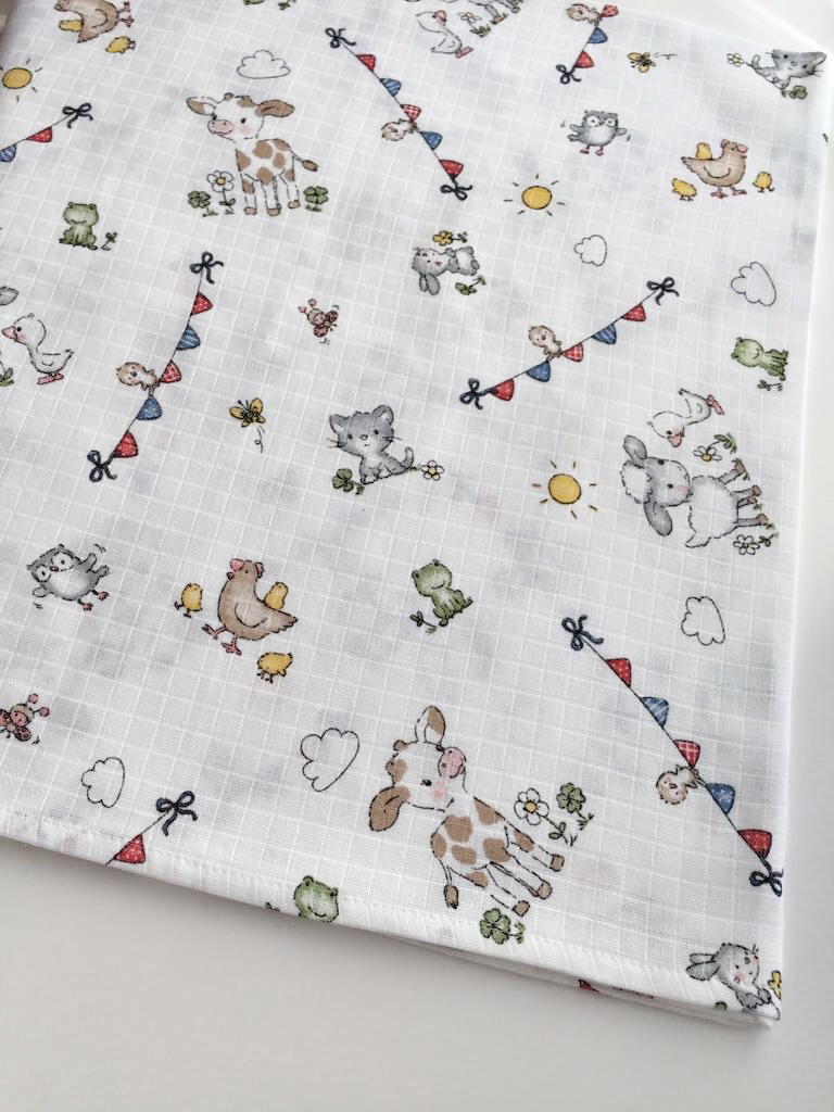 XL Muslin Cloth Farm