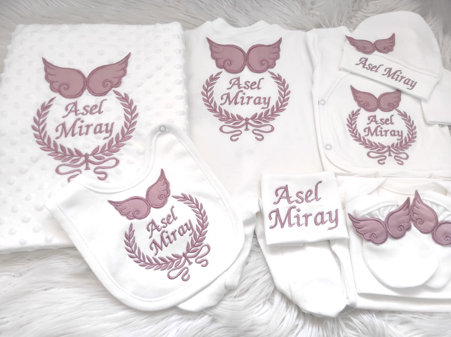 Newborn Set mit Namen