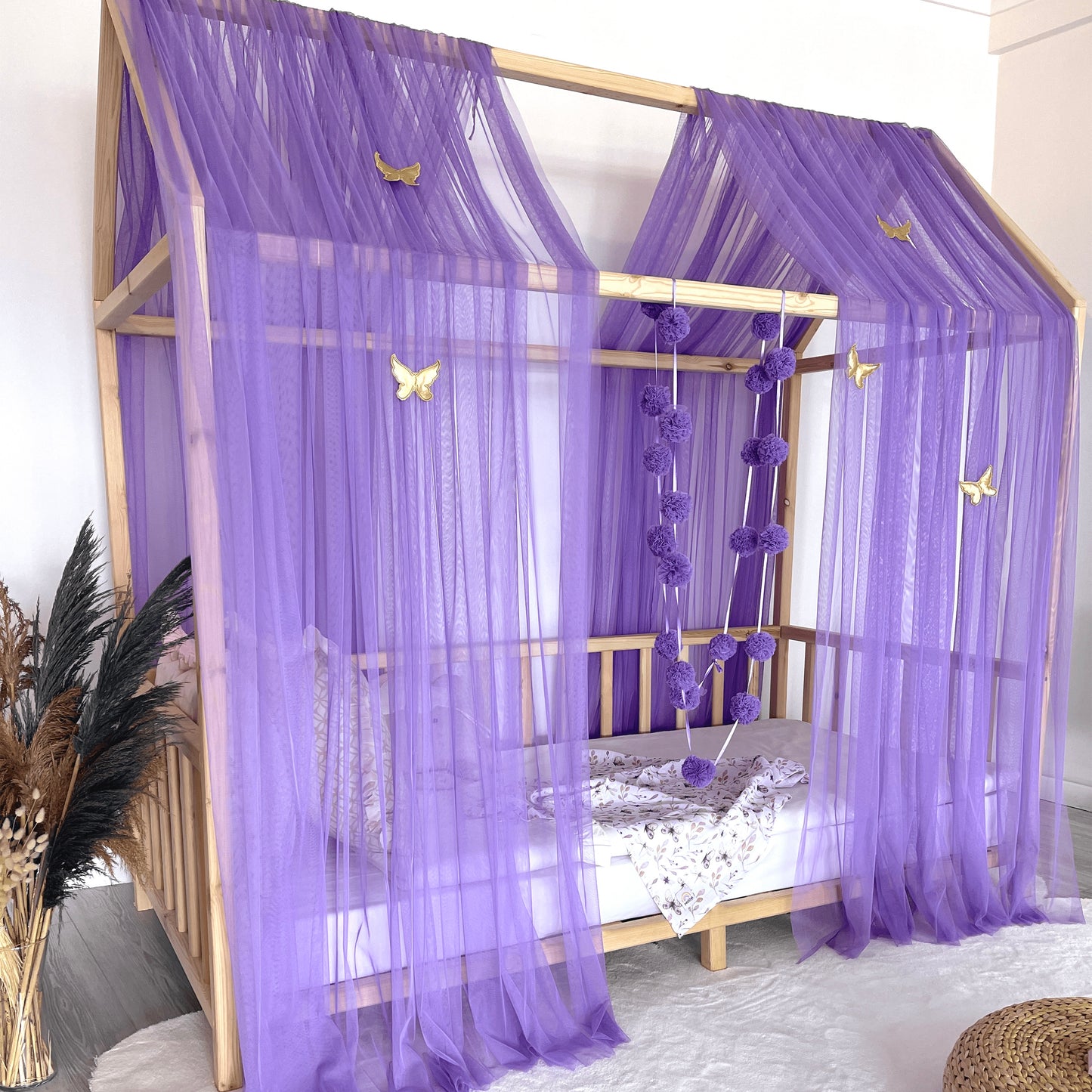 House Bed - Sky Purple
