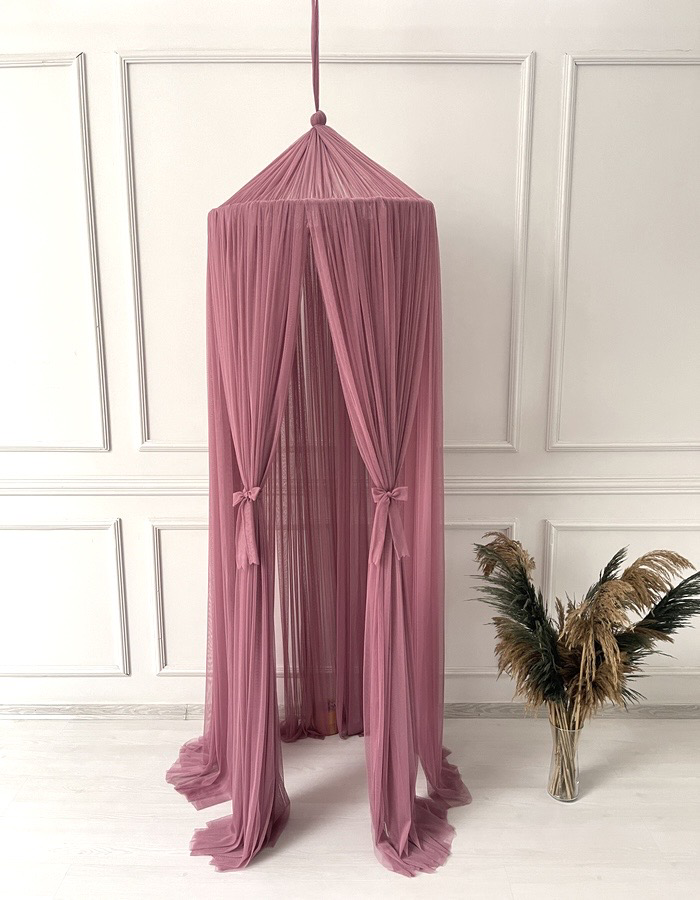 canopy dark old pink