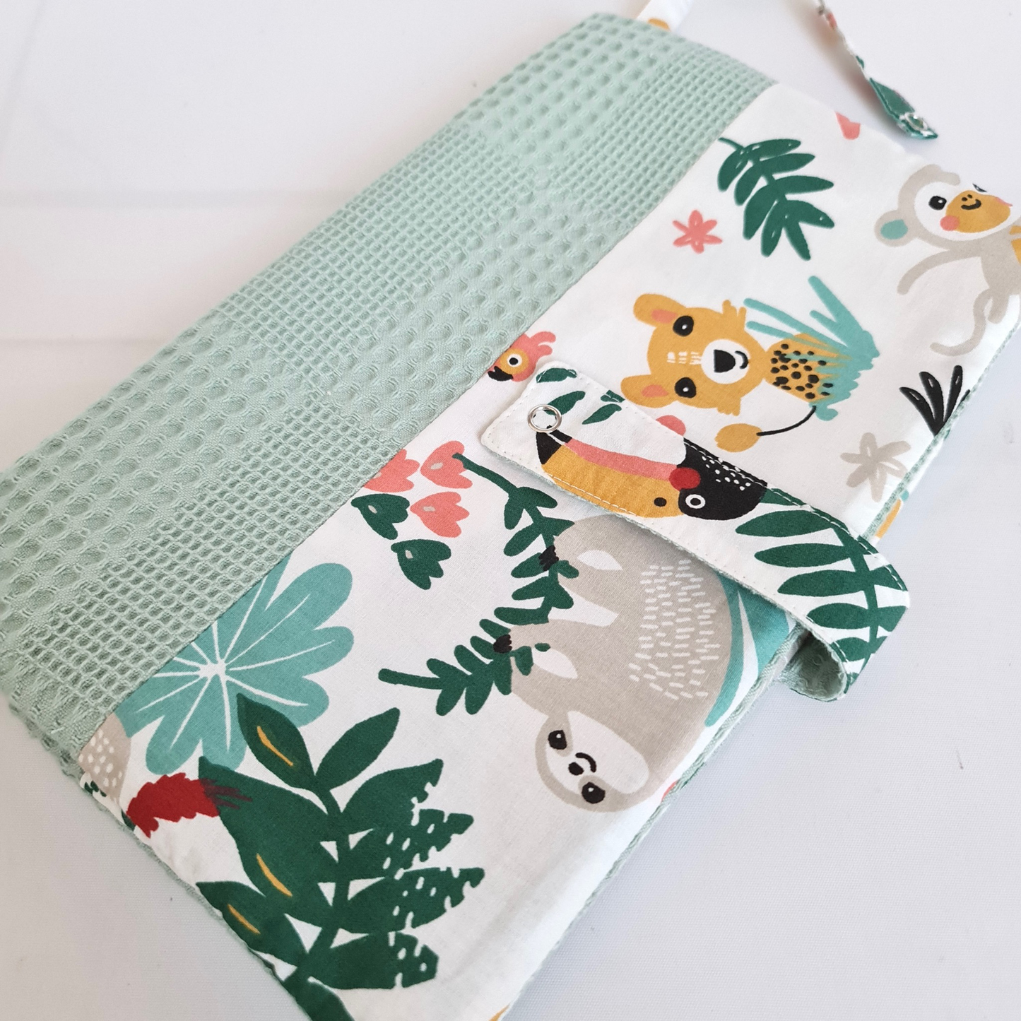 diaper bag classic green jungle