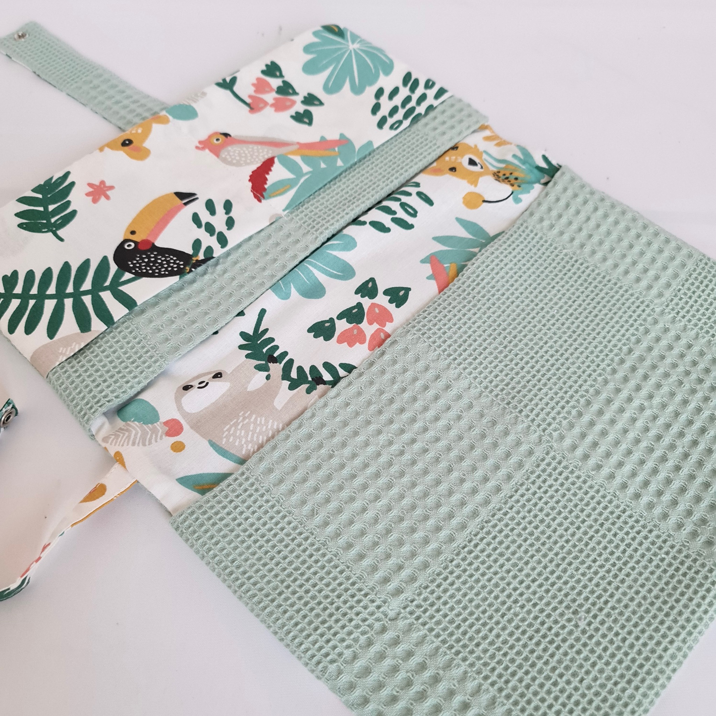 diaper bag classic green jungle