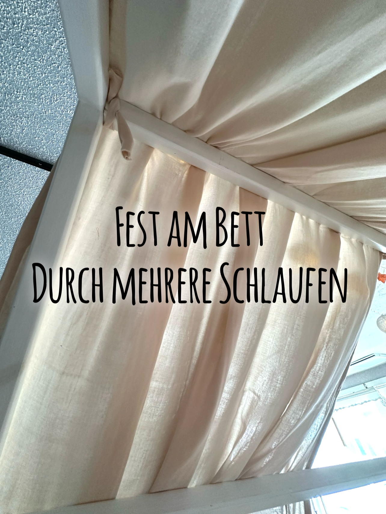 Muslin house bed - canopy camel