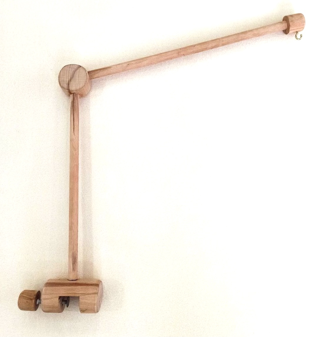 wooden frame for baby mobile
