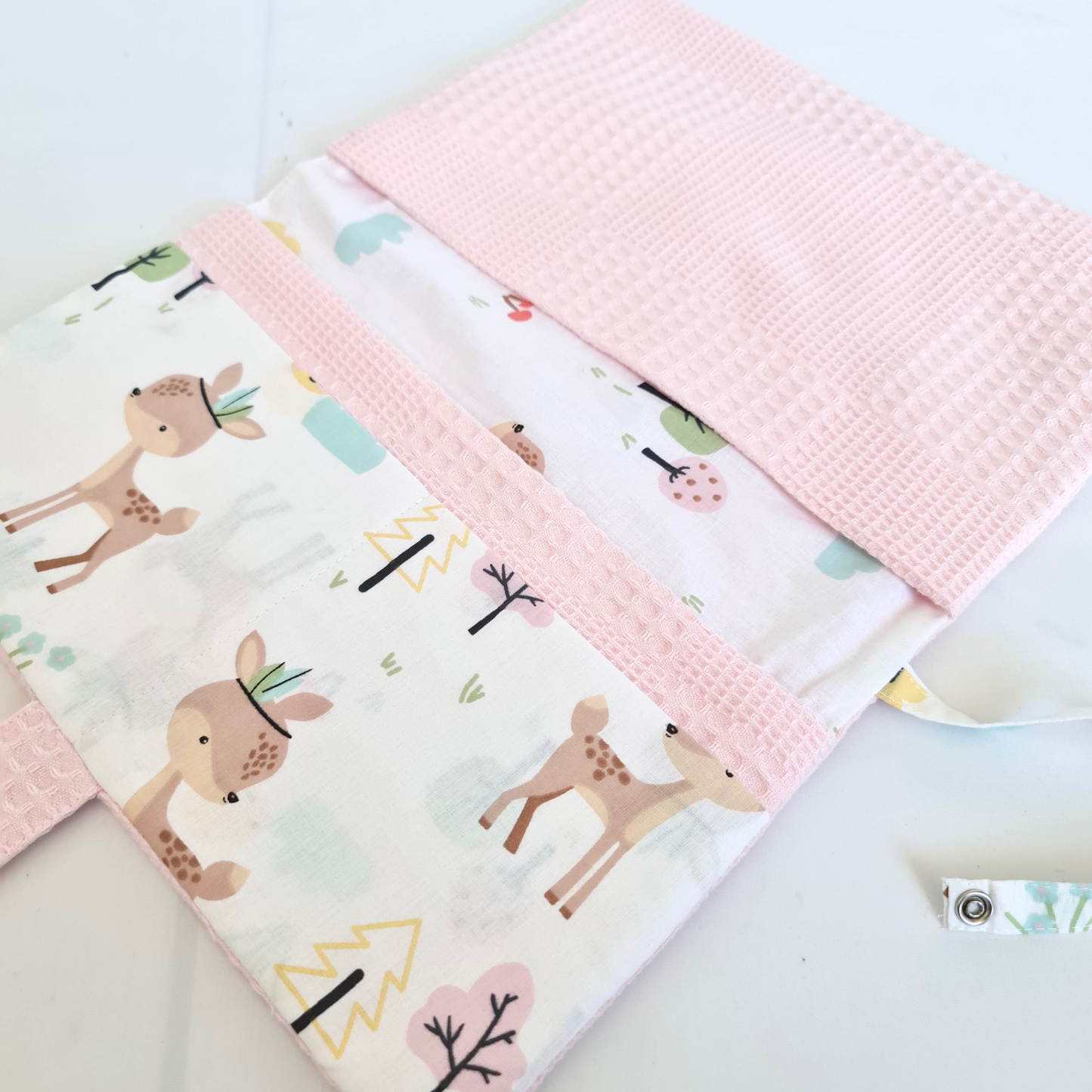 diaper bag classic pink deer