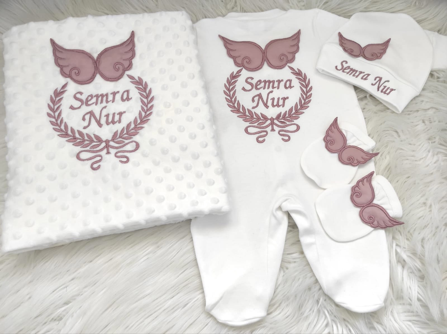 Newborn Set mit Namen