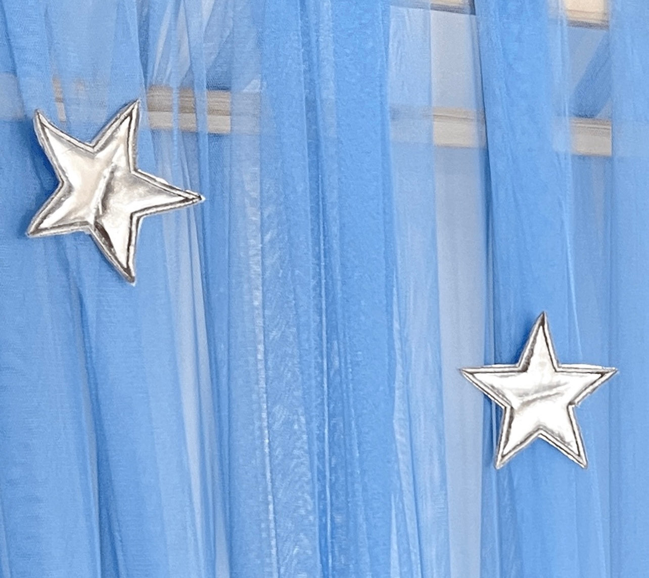 Silberne Sterne 5 Stück