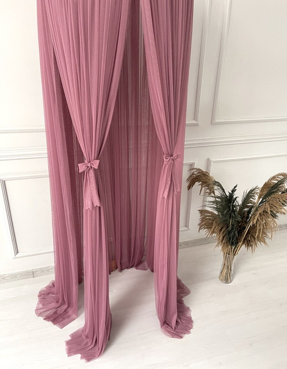 canopy dark old pink 
