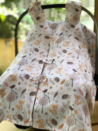 Babyschalen Set mit Füchsen