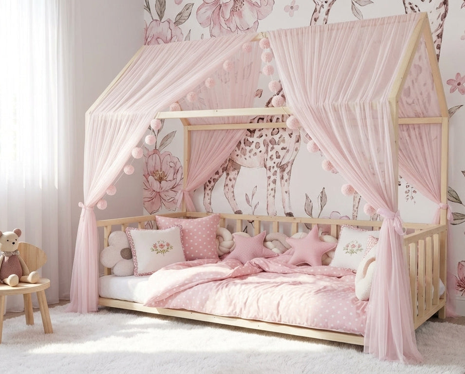 Hausbett - Himmel rosa