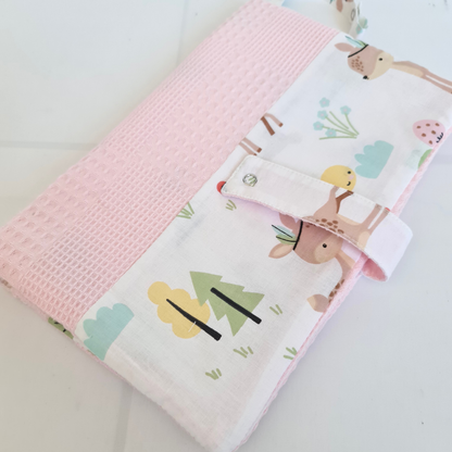 Windeltasche classic rosa Reh