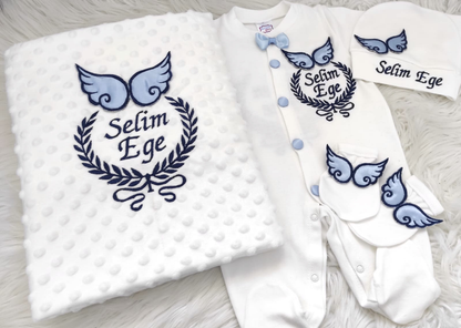 Newborn Set mit Namen