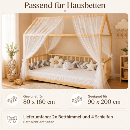 Classic Hausbetthimmel ecru