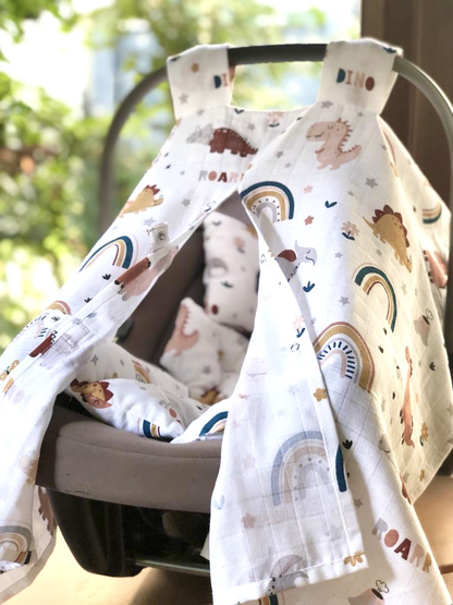 Baby Car Seat Set Dino