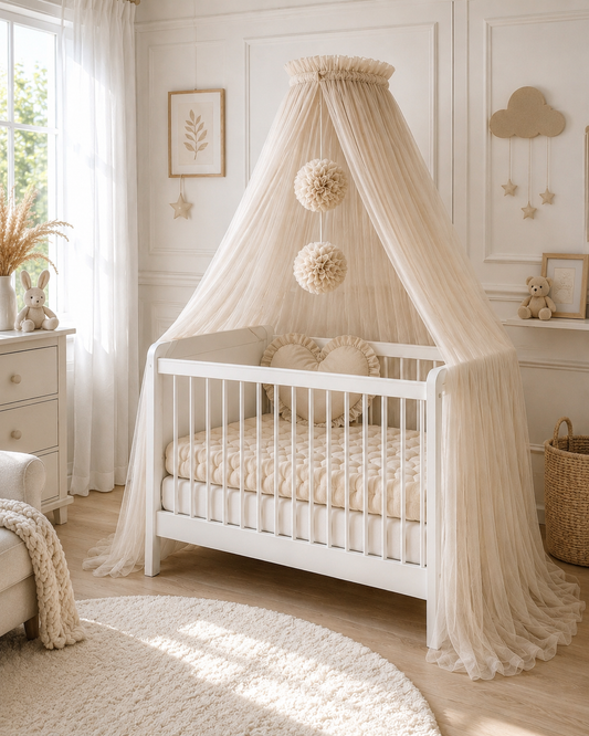 Premium Betthimmel beige