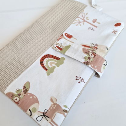 Windeltasche classic taupe Reh